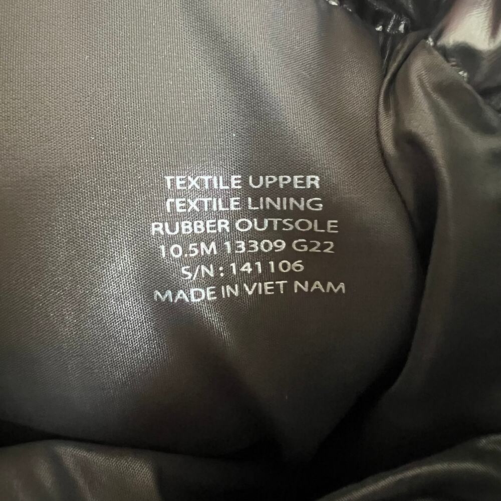 Tory Burch Sleeping Bag Quilted Puffy Platform Sliver Snow Boots Size 10.5 - Picture 11 of 15